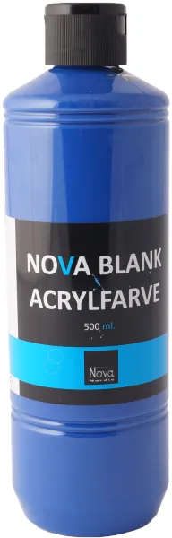 Nova ακρυλικό χρώμα γυαλιστερό 500 ml. Μπλε