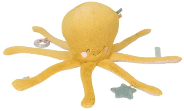 Ocean Life μεγάλο πολυλειτουργικό λούτρινο παιχνίδι - Μουσταρδί