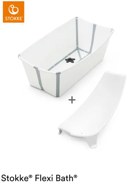 Flexi Bath και Newborn Support - λευκό