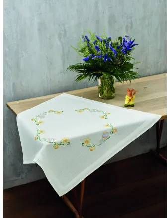 Permin Σετ Κεντήματος Νάρκισσοι & Αυγά 80x80cm