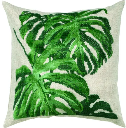 Permin Κιτ Κεντήματος Monstera 40x40cm