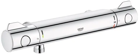 Grohe Grohtherm 800 Μπαταρία ντους, Χρώμιο