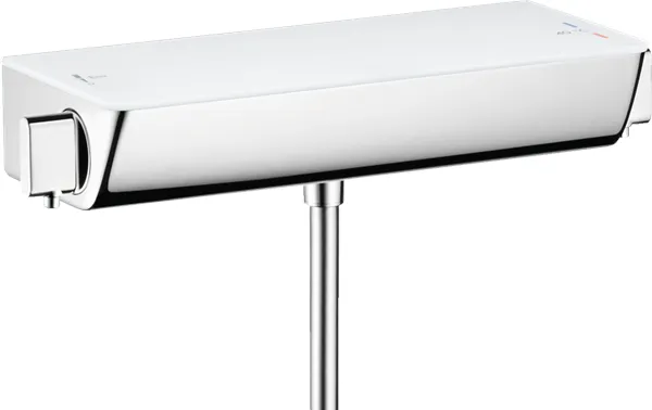 Hansgrohe Ecostat Select Μπαταρία ντους, Λευκό/Χρώμιο