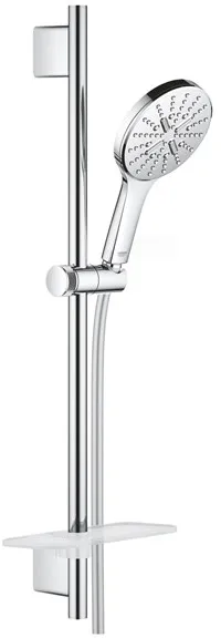 Grohe Rainshower SmartActive 130 σετ ντους, 3 τύποι ψεκασμού, χρώμιο