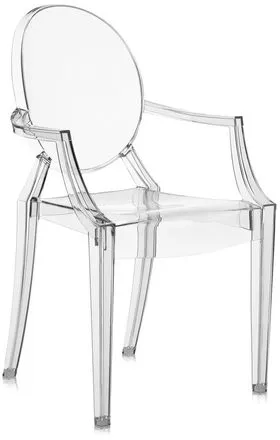 Kartell Lou Lou Ghost καρέκλα τραπεζαρίας - Παιδική - Κρυστάλλινη