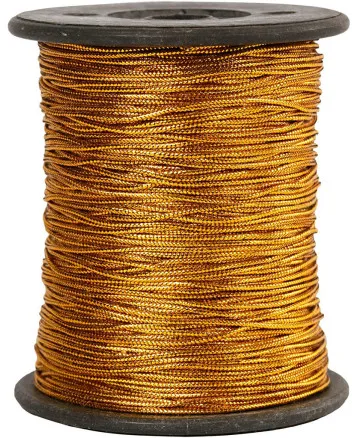Νήμα, χρυσό, πάχος 0,5 mm, 100 m/ 1 ρολ.