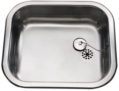 Juvel Intra juvel νεροχύτης κουζίνας k400 400 x 340 mm ανοξείδωτο ατσάλι με τάπα