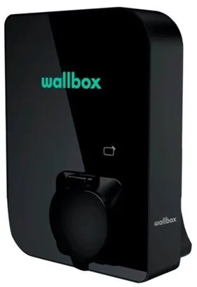 Wallbox Copper SB φορτιστής με Wi-Fi 11 kW Τύπος 1 και 2, μαύρο